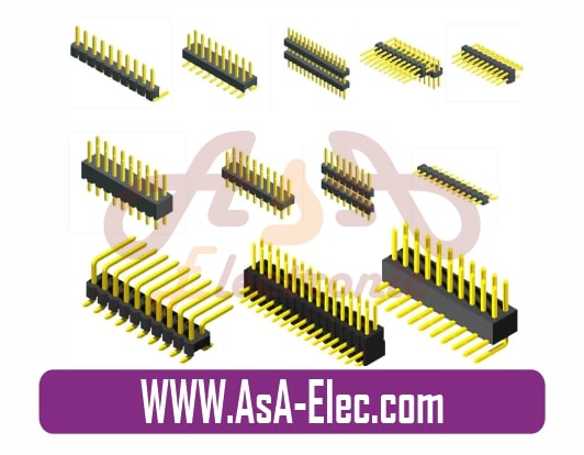 پین هدر نری 2.54mm